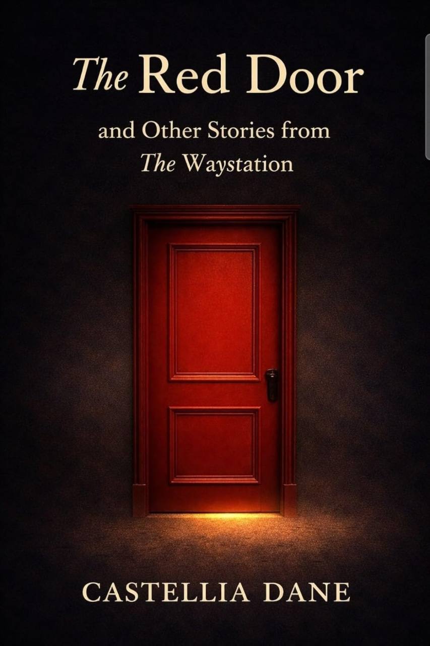 The Red Door and Other Stories from The Waystation book cover by Castellia Dane